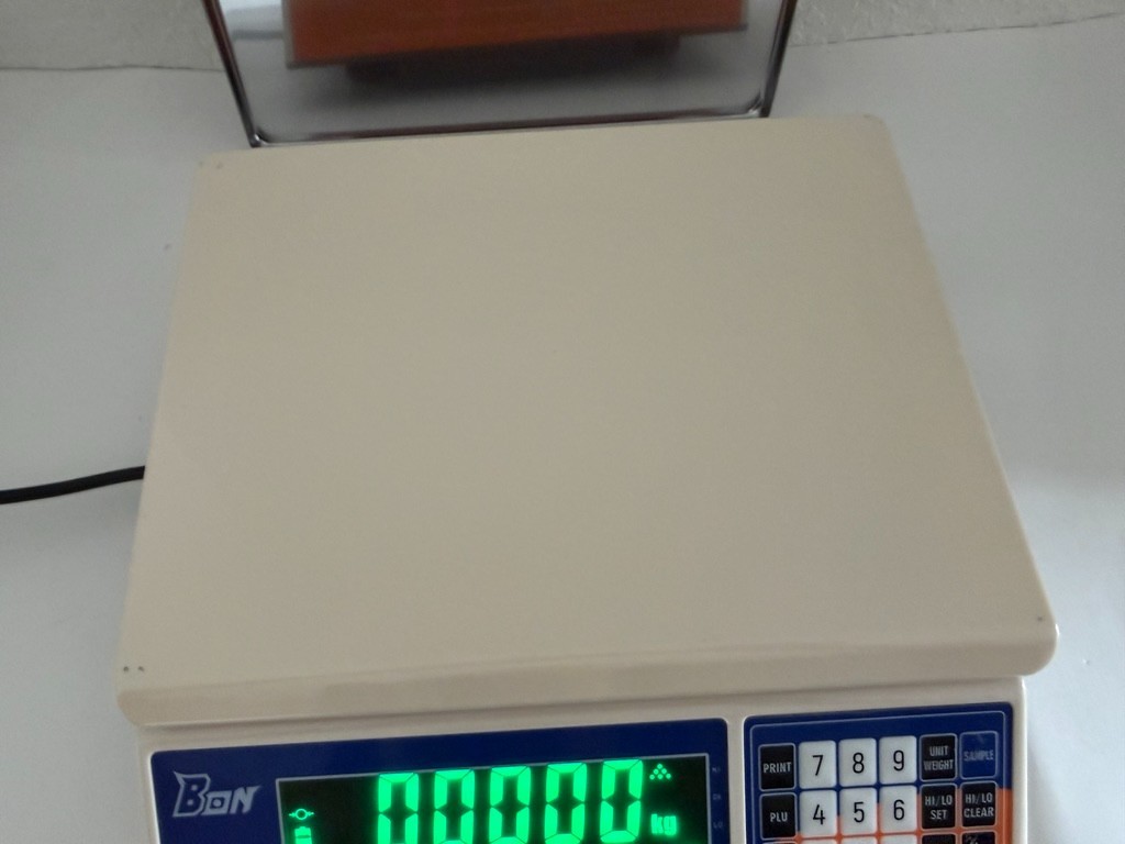 Bonvoisin Industrial Counting Scale 30kg x 1g Digital Parts Coin Weighing Scale