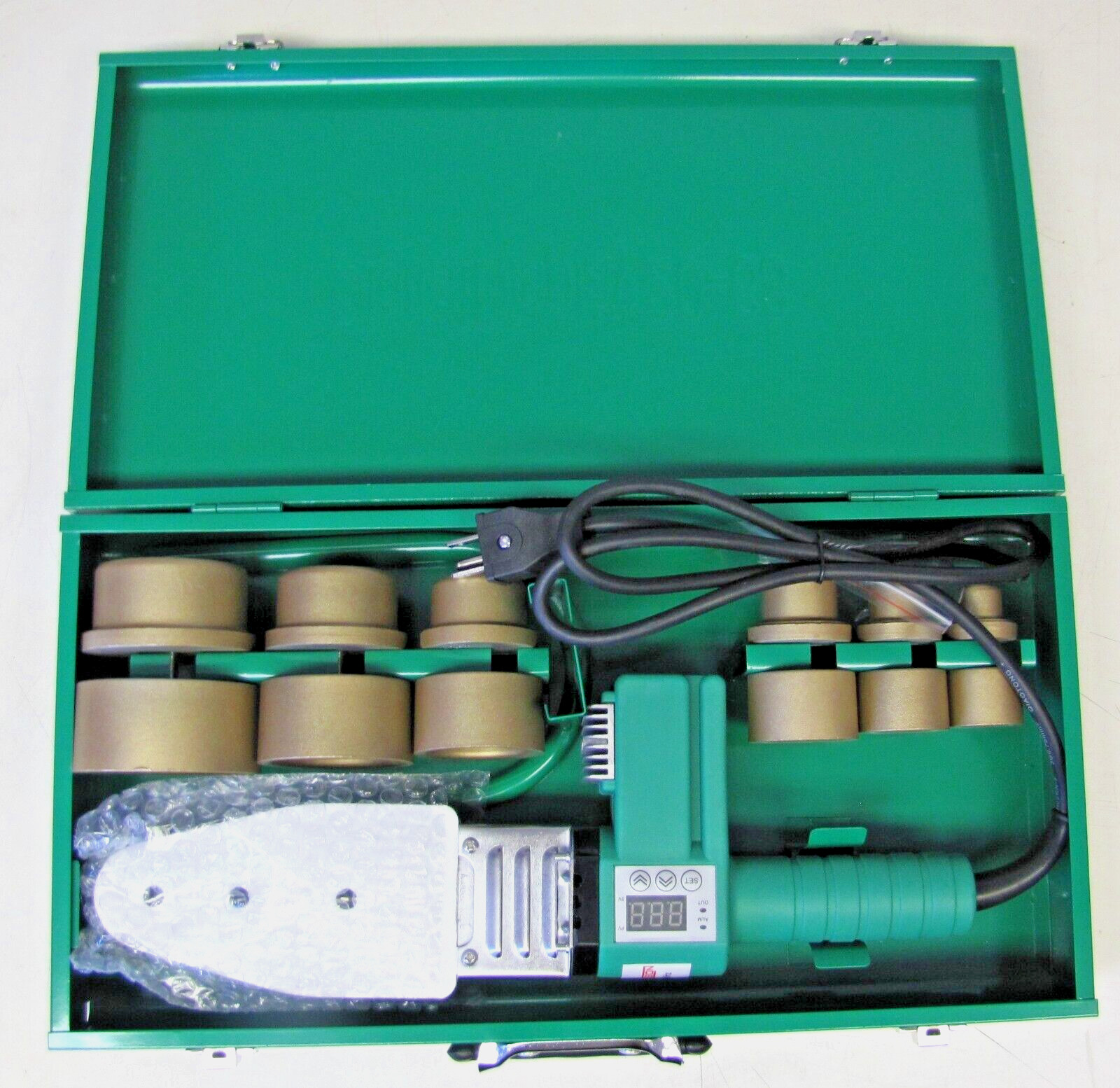 POLY FUSION HDPE PE Pipe Butt Welder Up to 63mm Socket Heater Machine