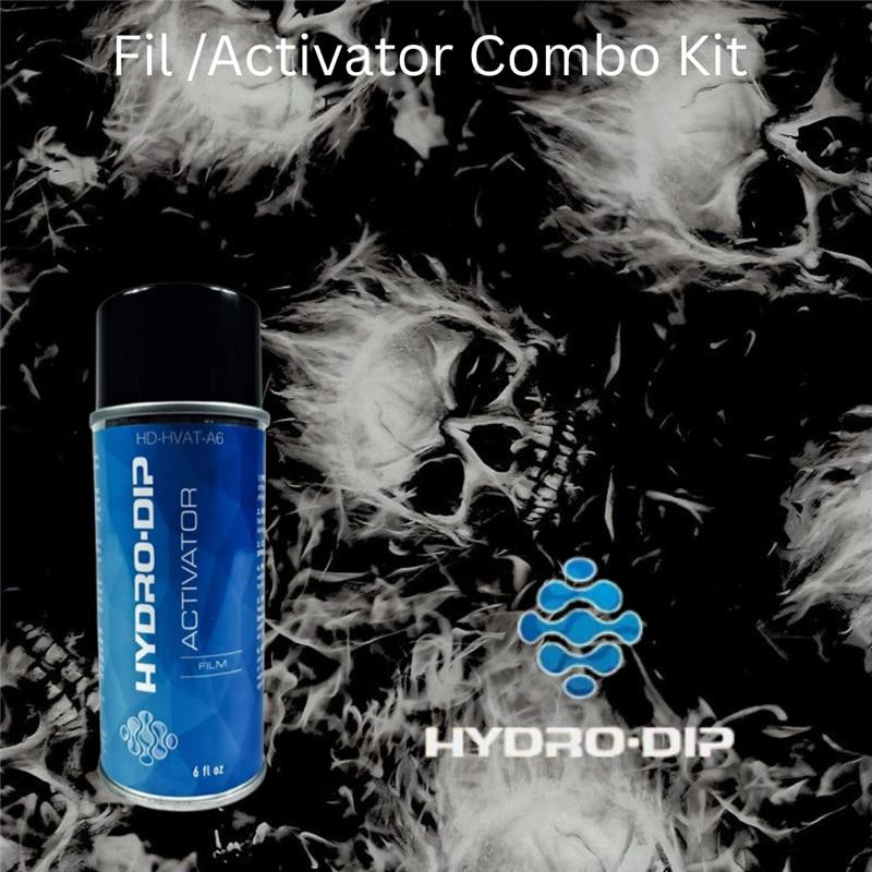 Hydro Dip Film Activator Combo Kit HD-SKL330 Nuked Skulls (50cm)