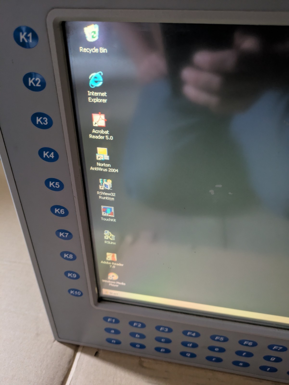 ALLEN BRADLEY VersaView 1500w 6180W-15BPXPH Works Please Read!! Windows XP