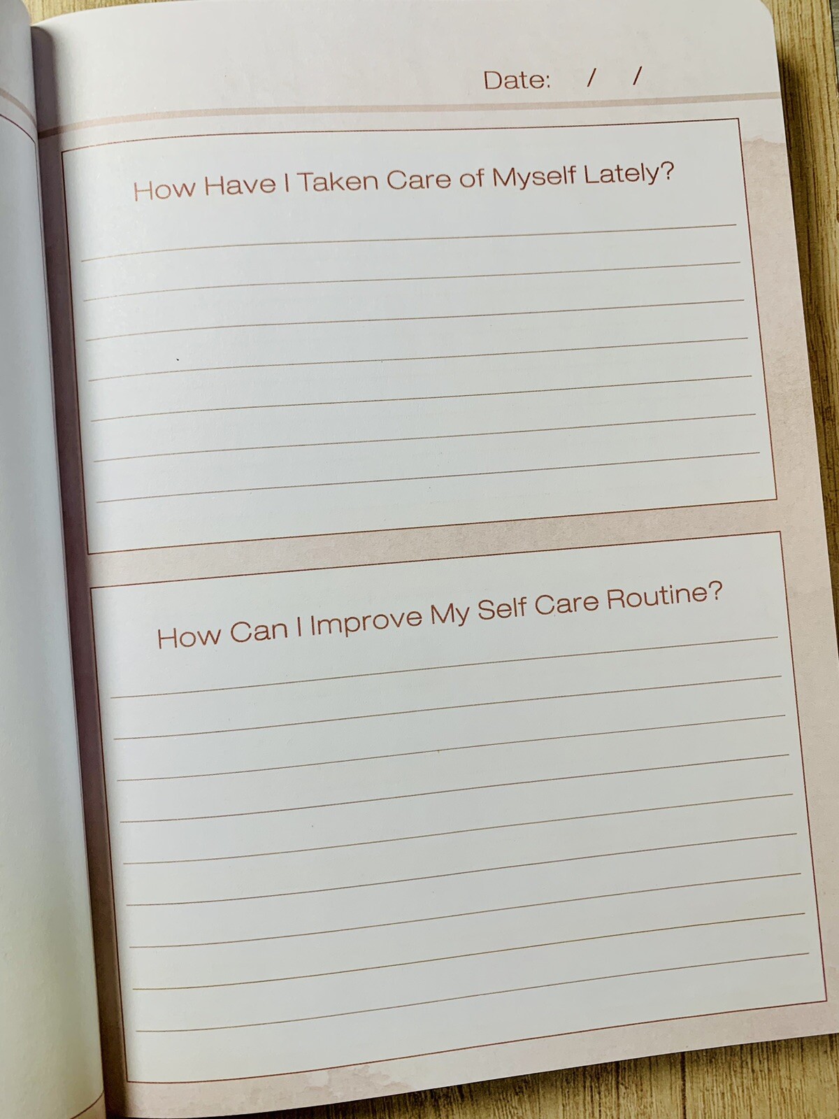 Punch Studio Guided Self Care For Mom Journal 208-Page Full Color Undated Gift