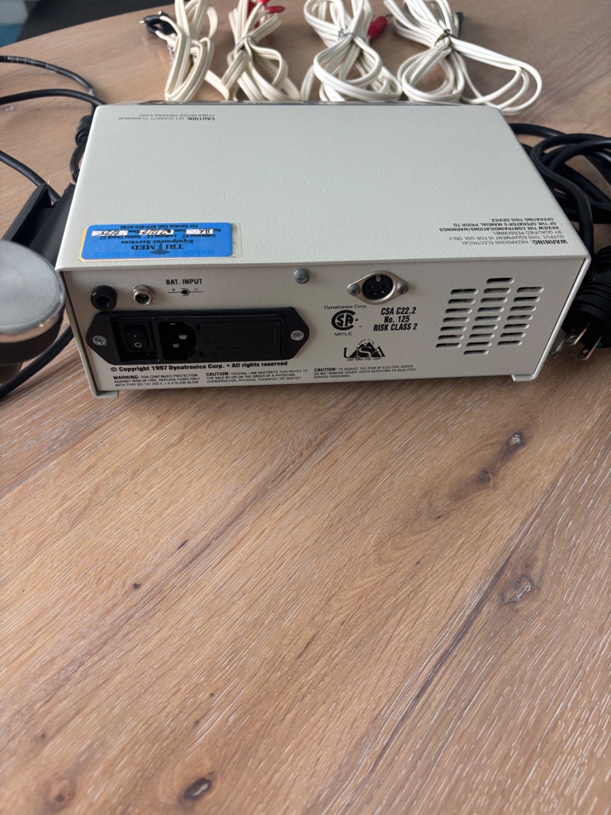 Dynatron 950 Plus DRF-100 Electrotherapy Ultrasound Unit Tested Working