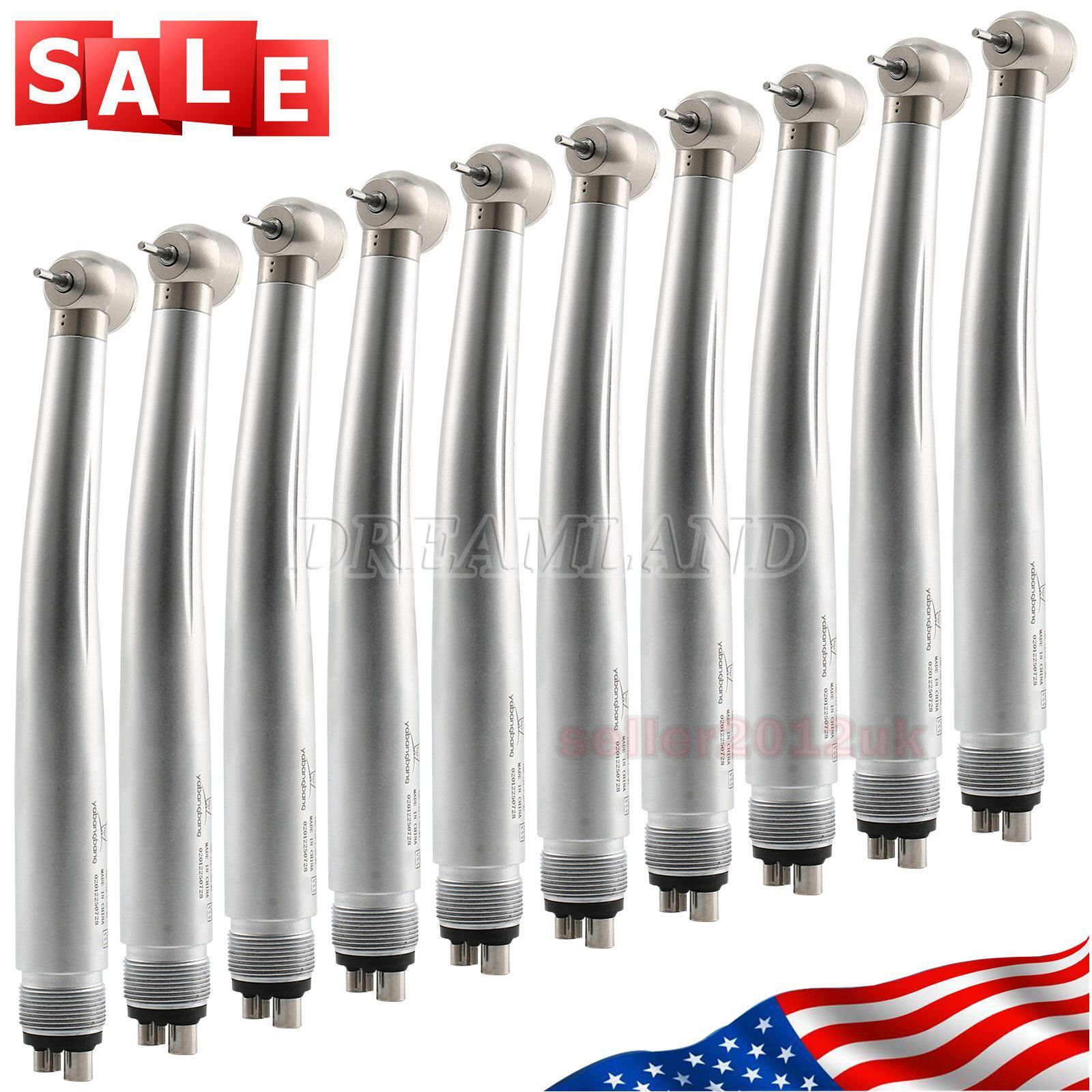 1-10 Pcs yabangbang NSK Style Dental High Speed Turbine Handpiece Push Button