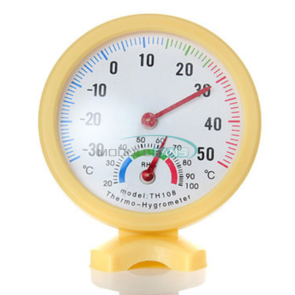 Large Dial Indoor TH108 Hygrometer Humidity Thermometer Temp Temperature Meter