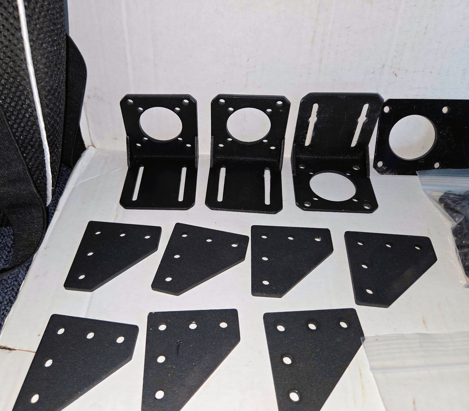 Large Lot Aluminum Extrusion, Angle Brackets, Bolts, T-Nuts, etc