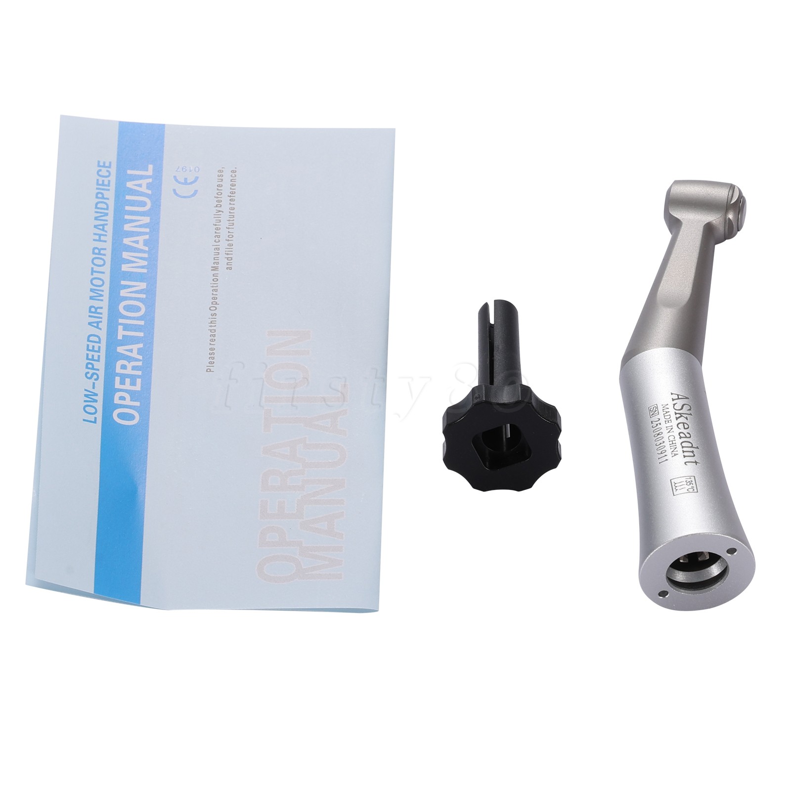 Dental 1:1 Low Speed Contra Angle Handpiece Implant For ø2.35mm Bur FX205 E-Type