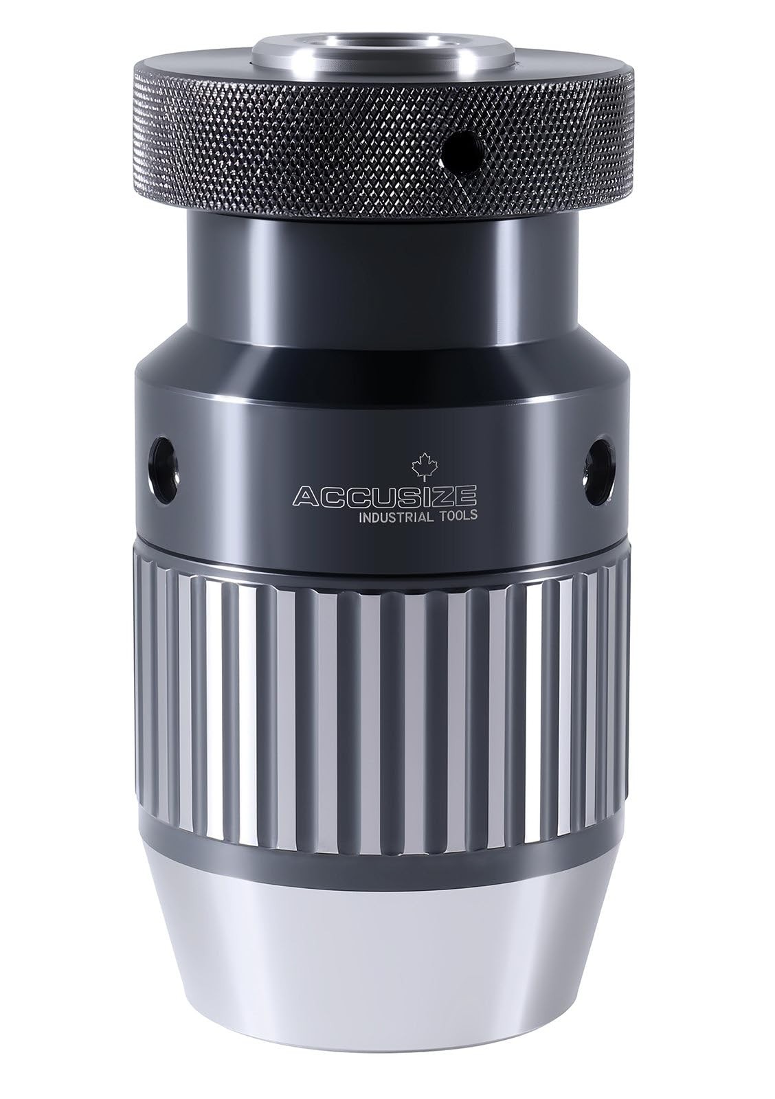 Accusize Industrial Tools Precision Keyless Drill Chuck, 1/32″-3/4″, 3JT