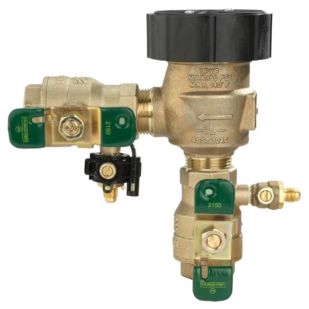 Watts 1″ in Anti-Siphon Pressure Vacuum Breaker Quarter Turn 800M4-QT-FZ