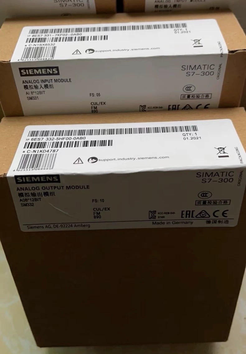 In Stock Newest In Box Original Siemens 6ES7 332-5HF00-0AB0 6ES7332-5HF00-0AB0