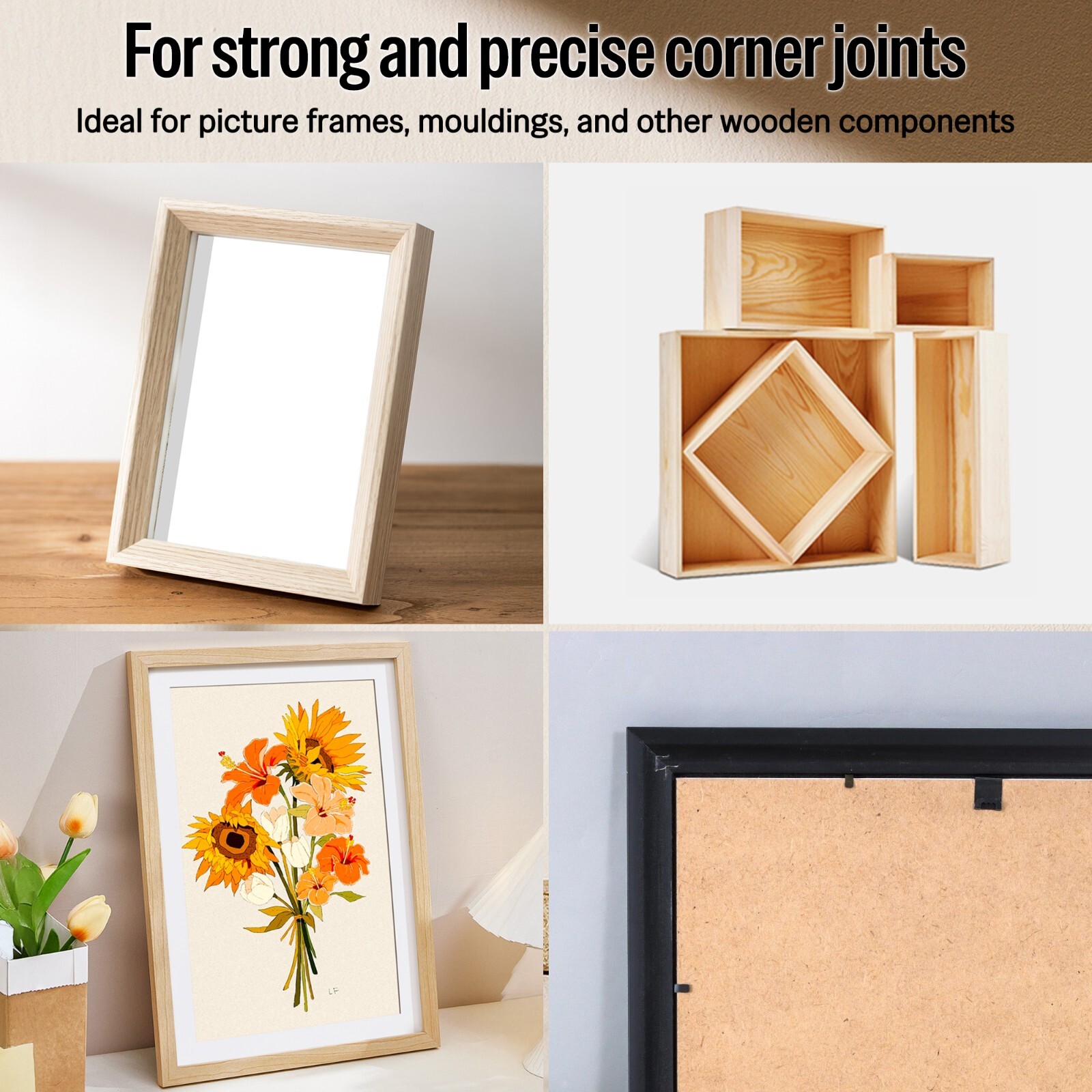 Meite Hardwood Type V-Nails Wedge For V1015B Photo Frame Tool 3/8″ 1/2″ 4000 PCS