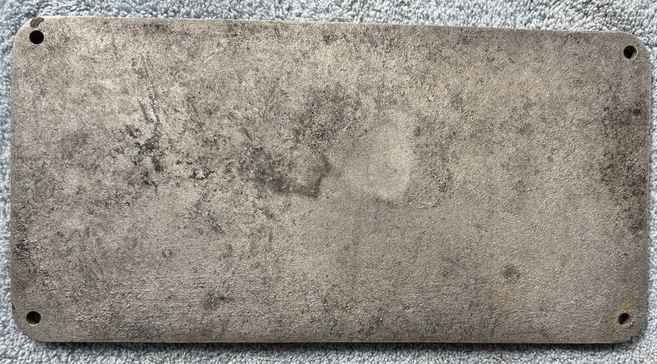 VALMET TAMPERE WORKS Builders Plate HEAVY CAST PLATE 11.5″×6″ FINLAND