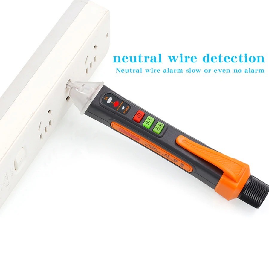 Non-Contact Voltage Tester Pen AC 12-1000V Live Wire Detector Breakpoint Finder