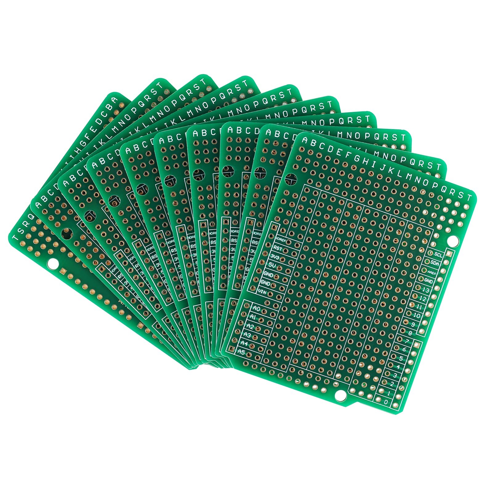 Prototyping Board, PCB Prototype Board, Protoboard Double Sided Perforated 2….
