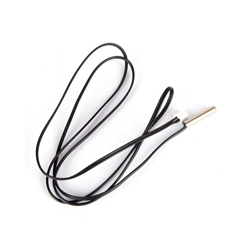 20PCS NTC Temperature Sensor Waterproof Probe Cable 1meters Wire 10K 1% 3950