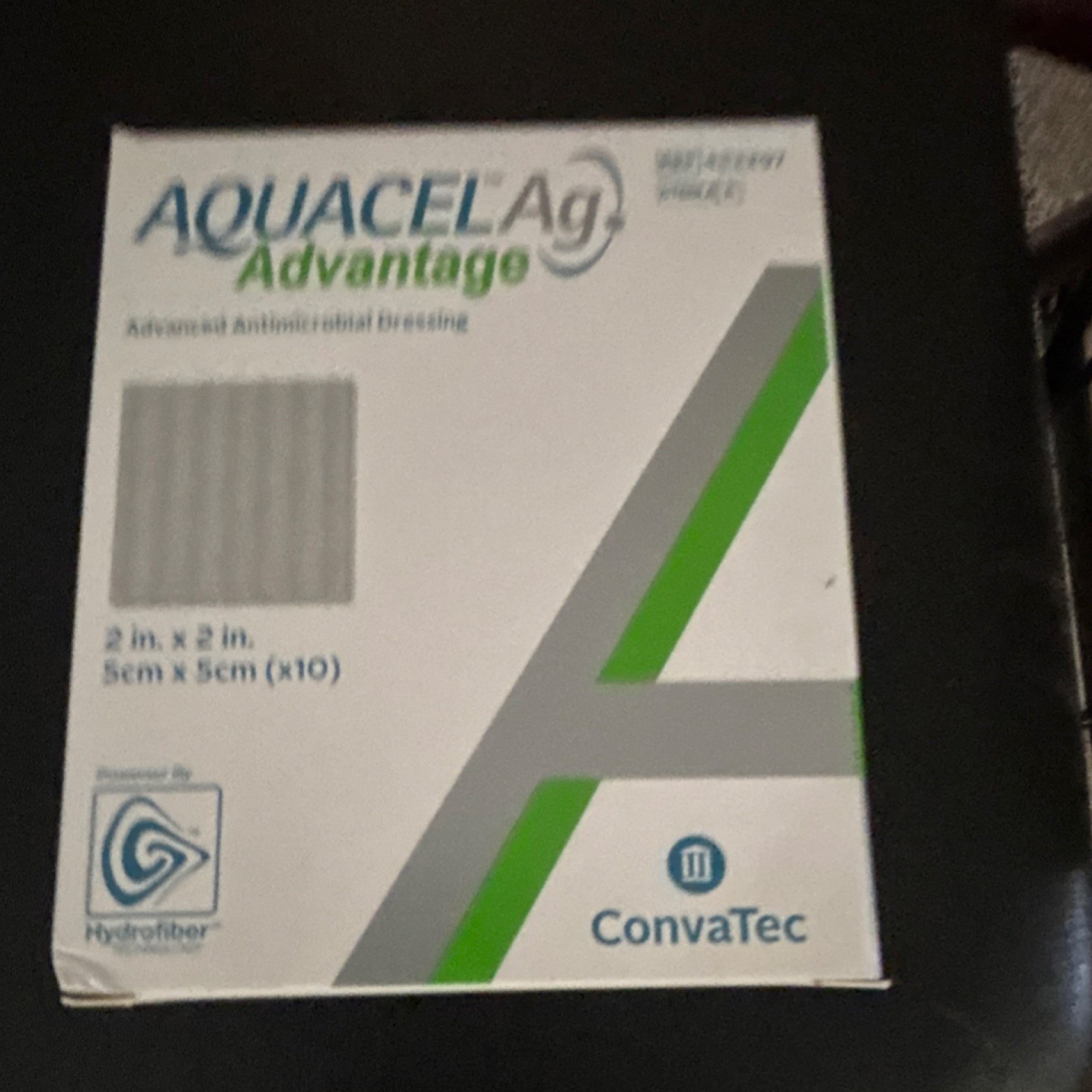 ConvaTec Aquacel Ag Advantage Antimicrobial Dressing 2in x 2in MPN 422297