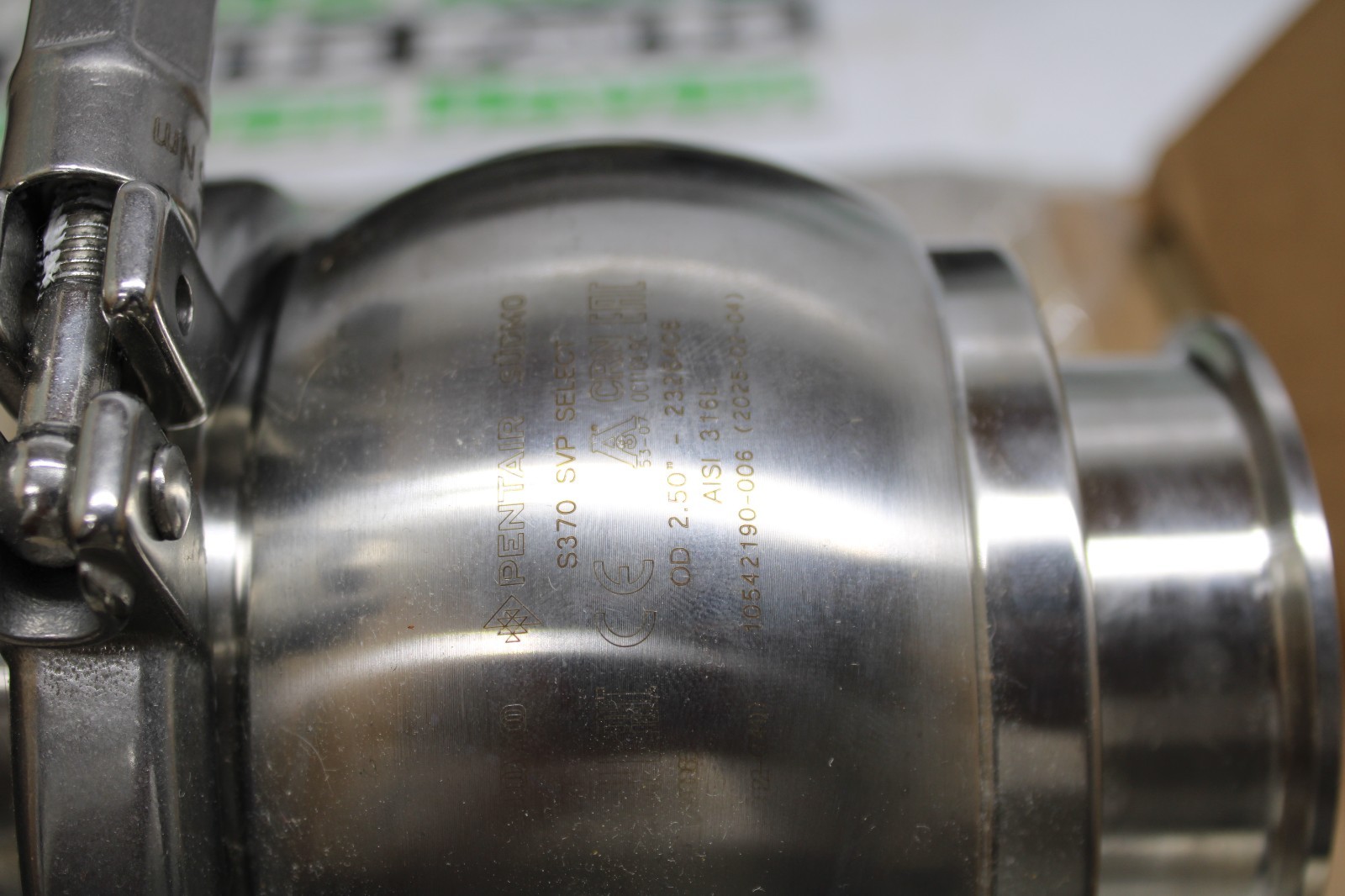 Pentair 2343808 Sudmo Single Seat Valve Control Assembly SVP S370 2.50″ OD