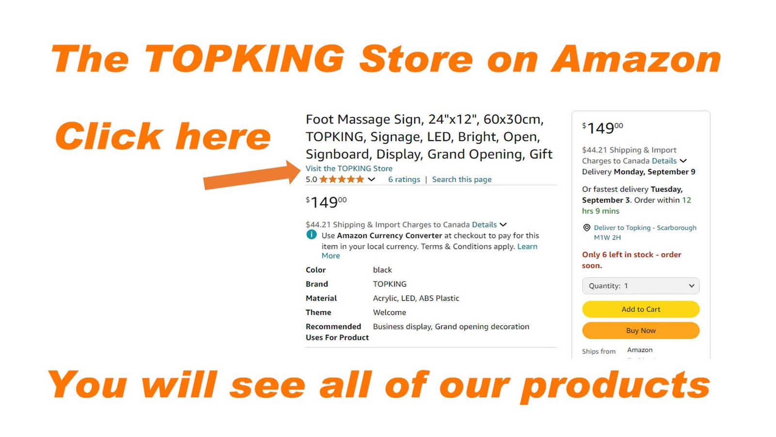 Open Sign Blue Oval 19X10 48X24Cm Topking Led Neon Florescent Signage Signboard