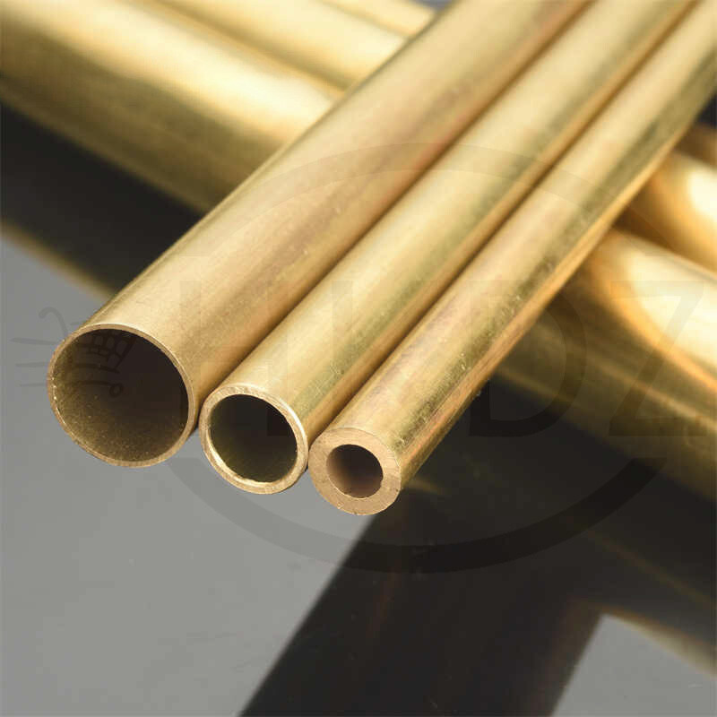 Brass Round Tube OD 0.8mm 0.9mm 1mm 1.2mm 1.5mm 2mm 3mm 4mm -19mm Lengths 300mm