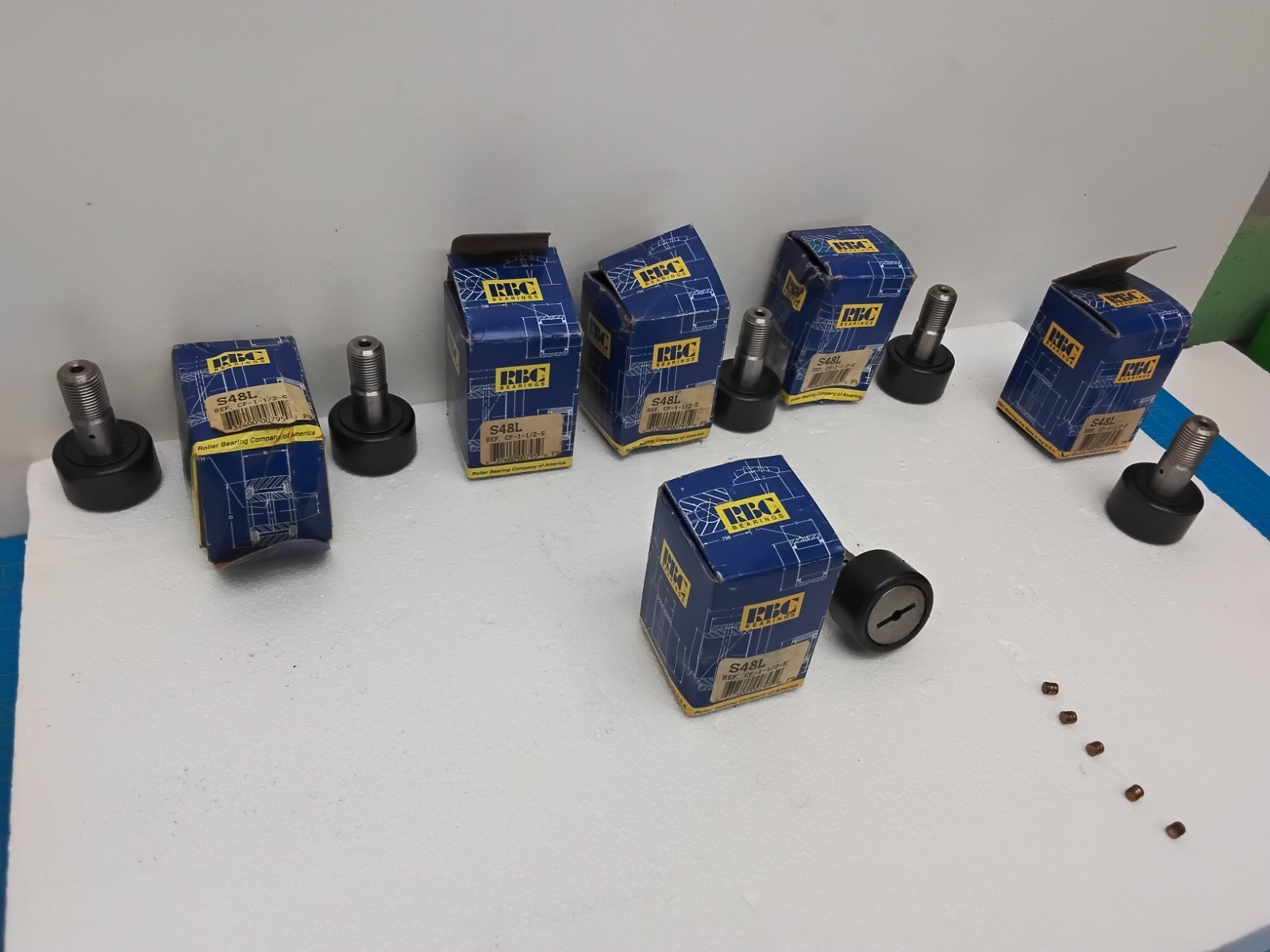 RBC BearingCompany Industrial Cam Follower Roller Bearings, PN# S48L