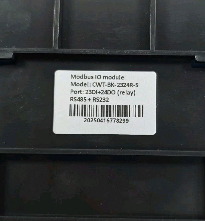 CWT-BK-2324 23Di 24Do Digital Input and Output RS485 RS232 Modbus Rtu