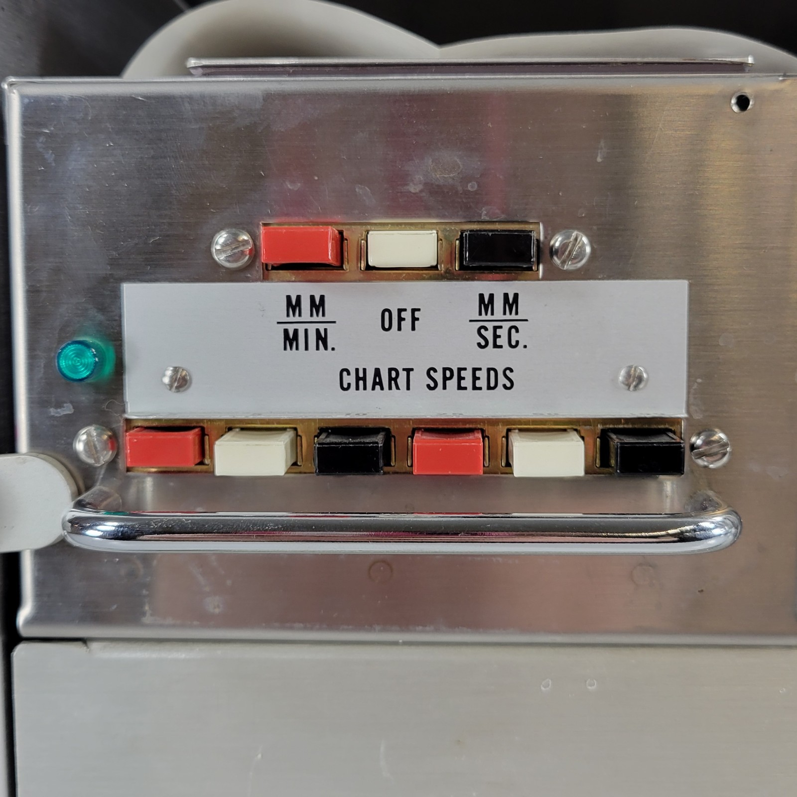 Tested Vintage Grass 79F Polygraph 4-Channel w/RPS 7C8 Regulator And 79W8G Chart