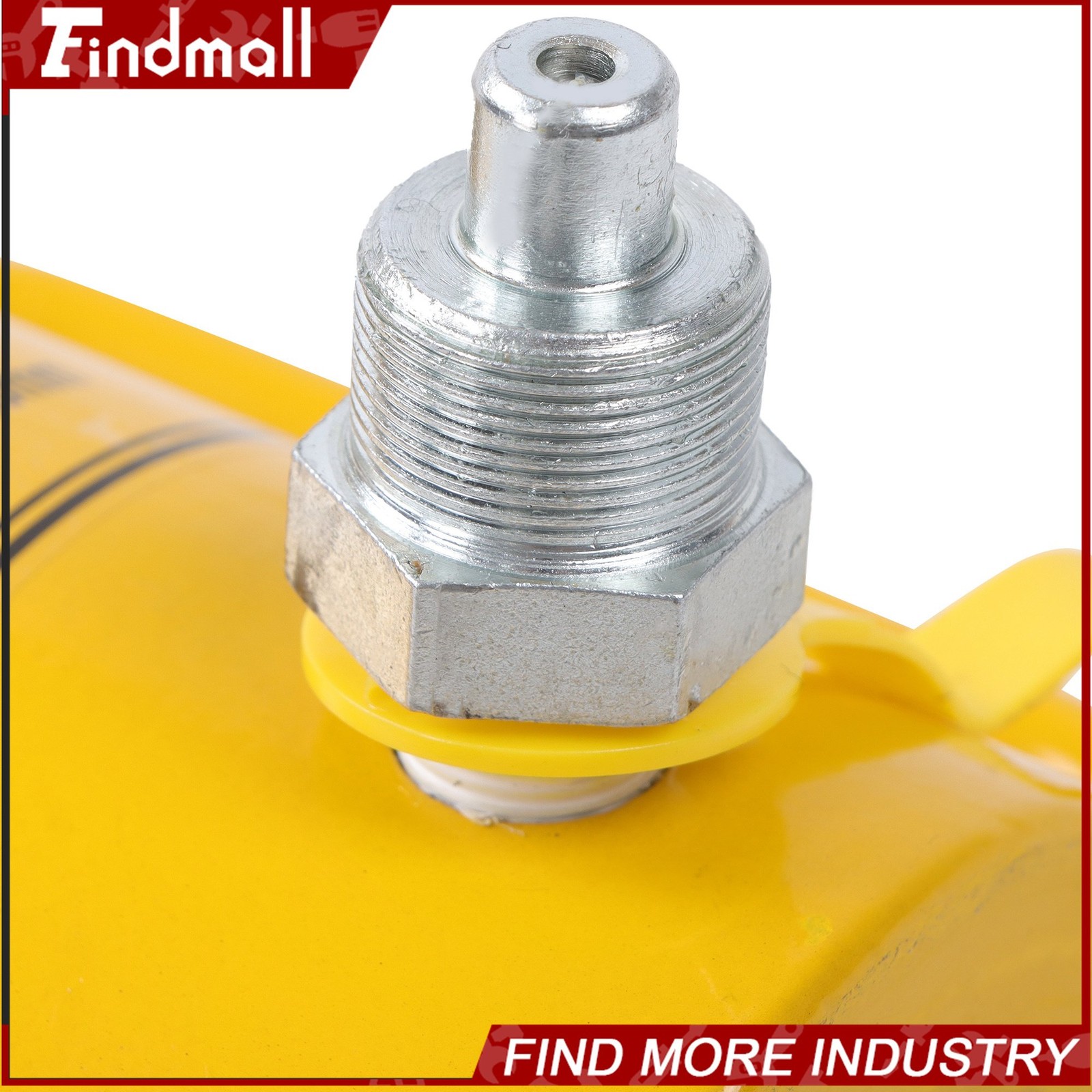 Findmall 20 Ton Capacity Hollow Hydraulic Cylinder 2″ 50mm Stroke Single Acting