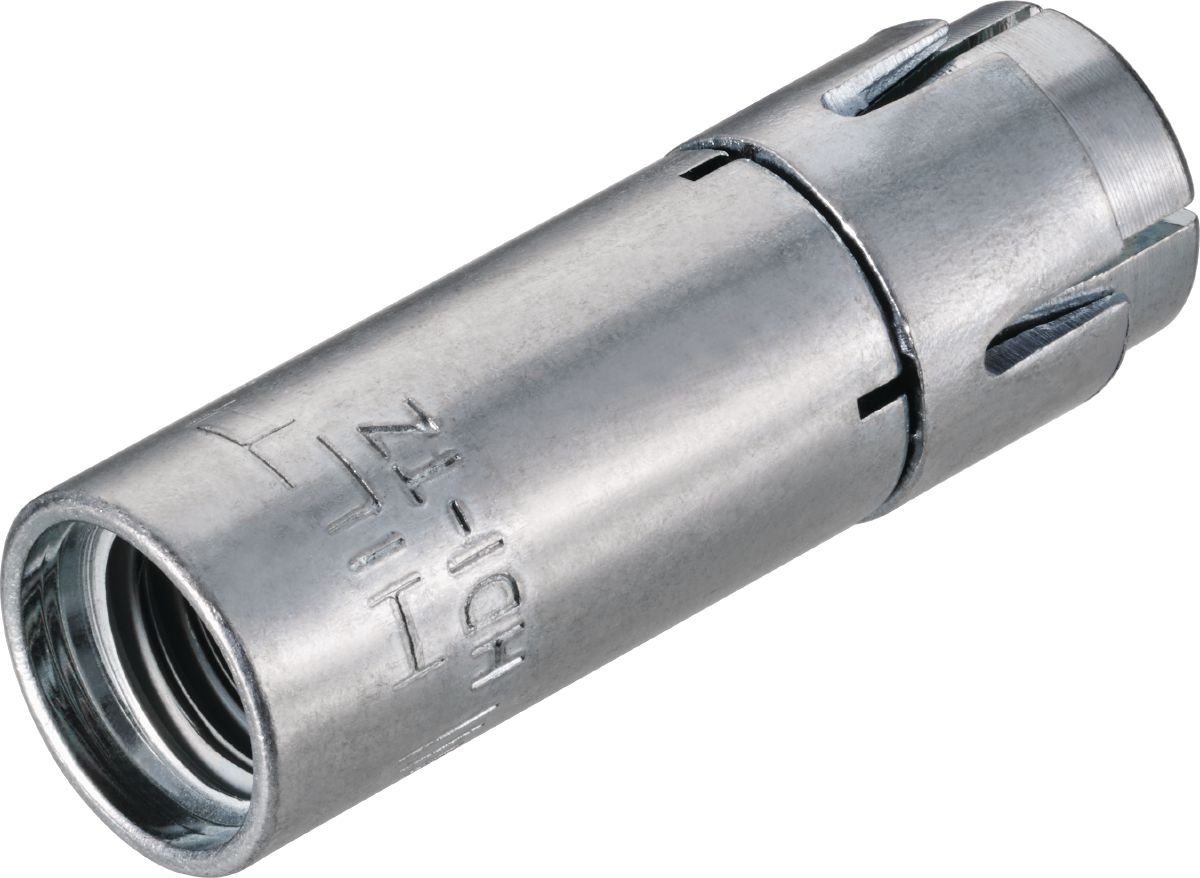 Hilti choice of Drop-in anchor HDI+ TZ HDI-L+ HDI-P thread 1/4″ 3/8″ 1/2″