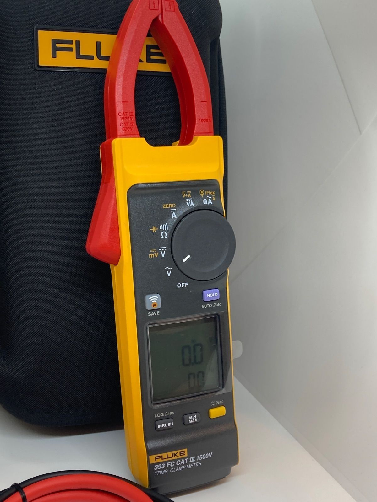 Fluke 393 FC True-RMS Clamp Meter 1500V CAT III with iFlex, brand new in Japan