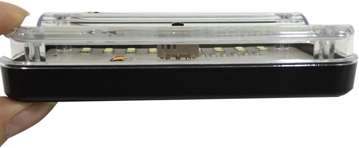 4.3-inch 12V LED Dome Light Replacement with Switch, 36 White LEDs for Interior