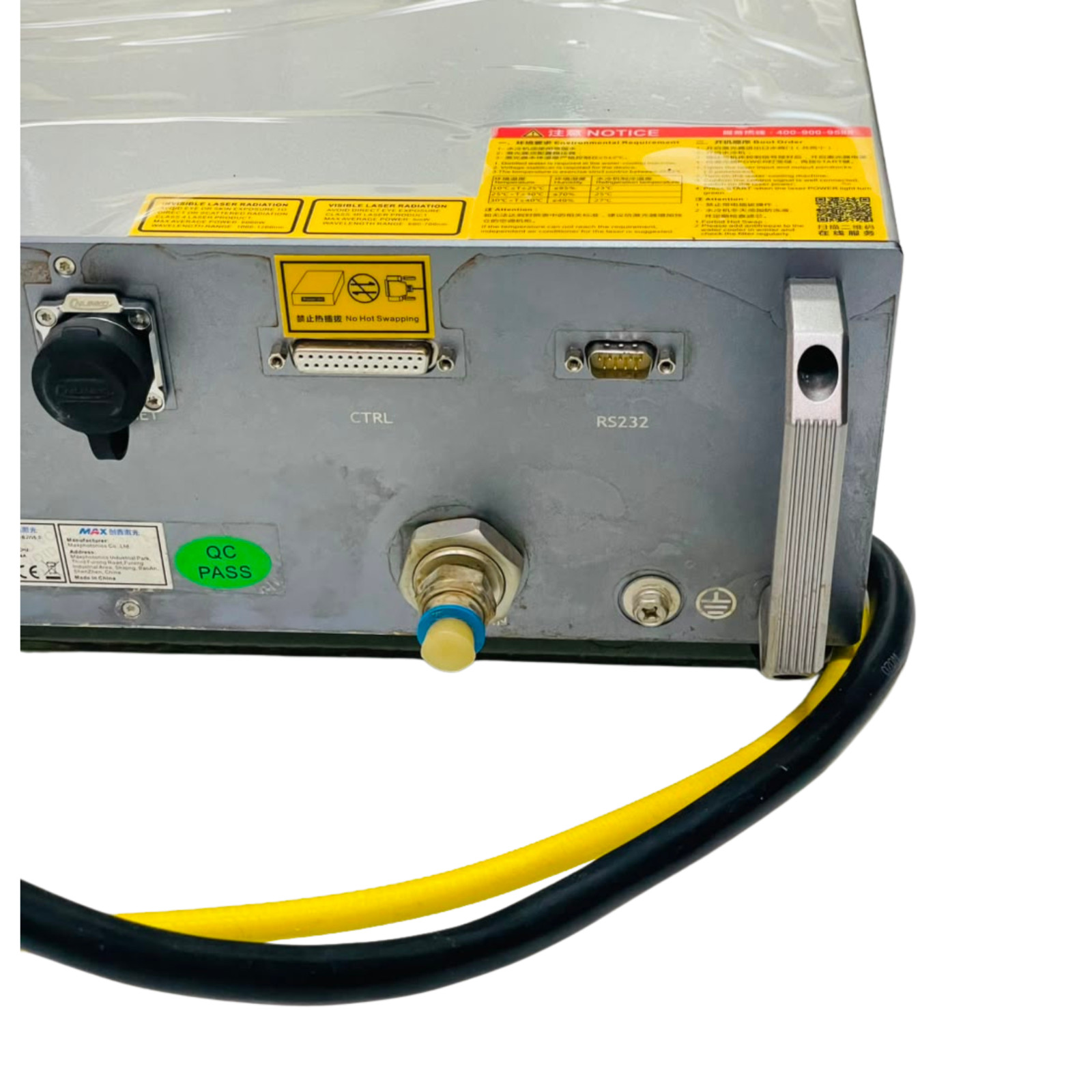Maxphotonics MFSC-2000X-BJW5.0 Continuous Wave Fiber Laser Source 220V 34A