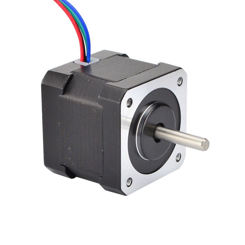 STEPPERONLINE Nema 17 Stepper Motor 45Ncm(64oz.in) 2A 40mm w/1m Cable &Connector
