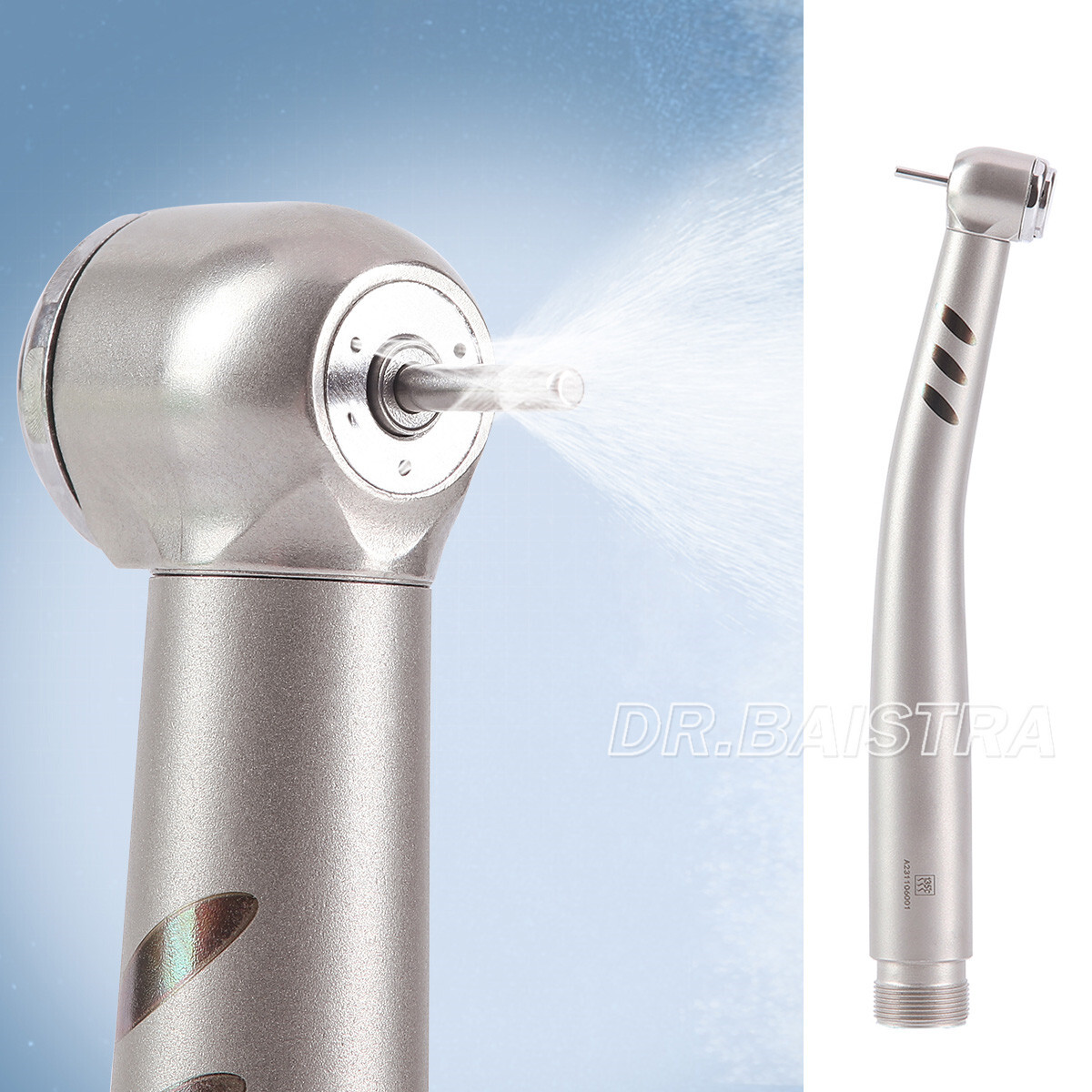Dental Fiber Optic LED E-generator/ High Speed Handpiece Push Button 2/4 Holes