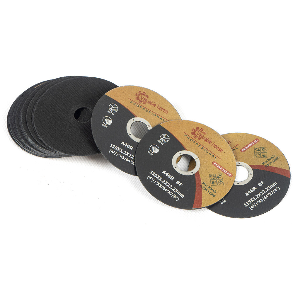 100 Pack 4.5 inch Cutoff Wheels 4.5 Cutting Discs Stainless Steel & Metal