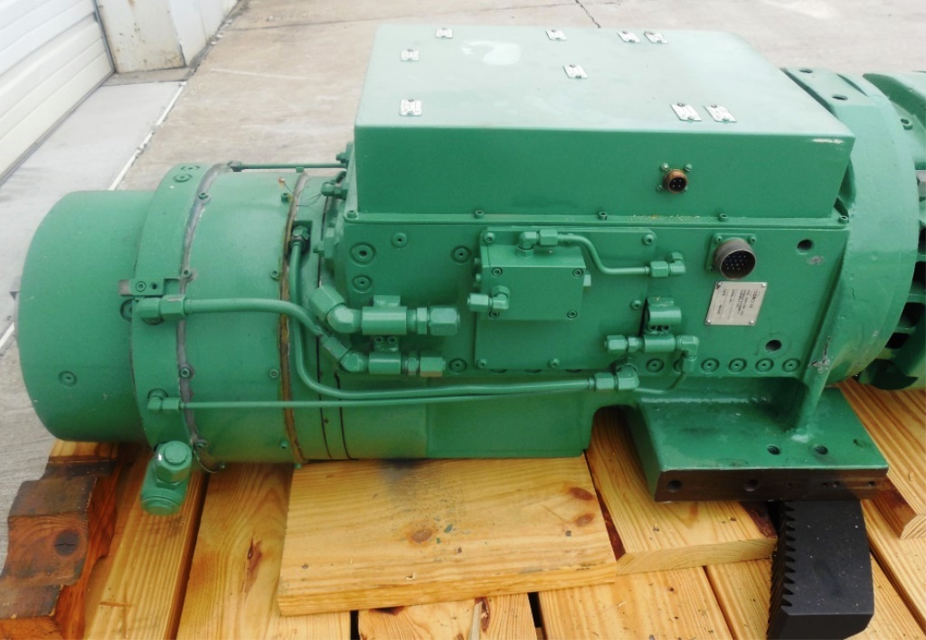 CORCOM MAG CARRIER SPINDLE K-411323R6081M, W/ GE MOTOR 5KAF286DL200AV, 30 HP