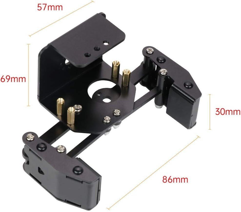 Mechanical Claw Robot Gripper Grabber Pickup Robot DIY, BigClaw Without Servo