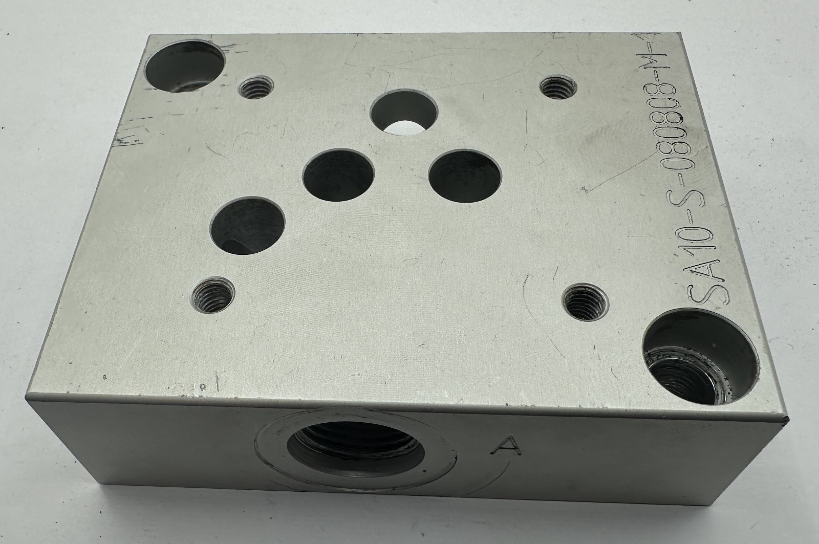 SA10-S-08-08-08-M-1, Fluidhaus, Aluminum Subplate, D05