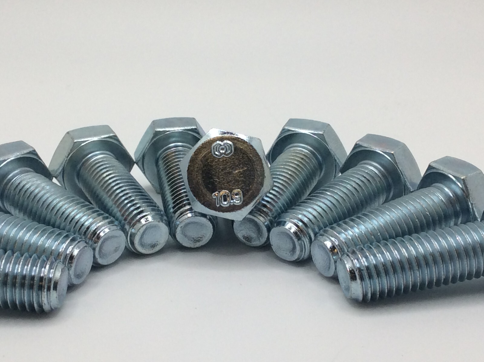 M12-1.75 x 35 mm Fully Threaded Hex Cap Screws 10.9 DIN 93, LOT OF 10