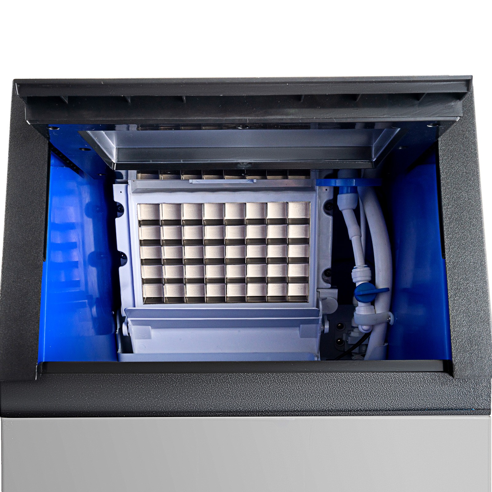 132lb Built-in Commercial Ice Maker Stainless Steel Bar Restaurant Cube Machine