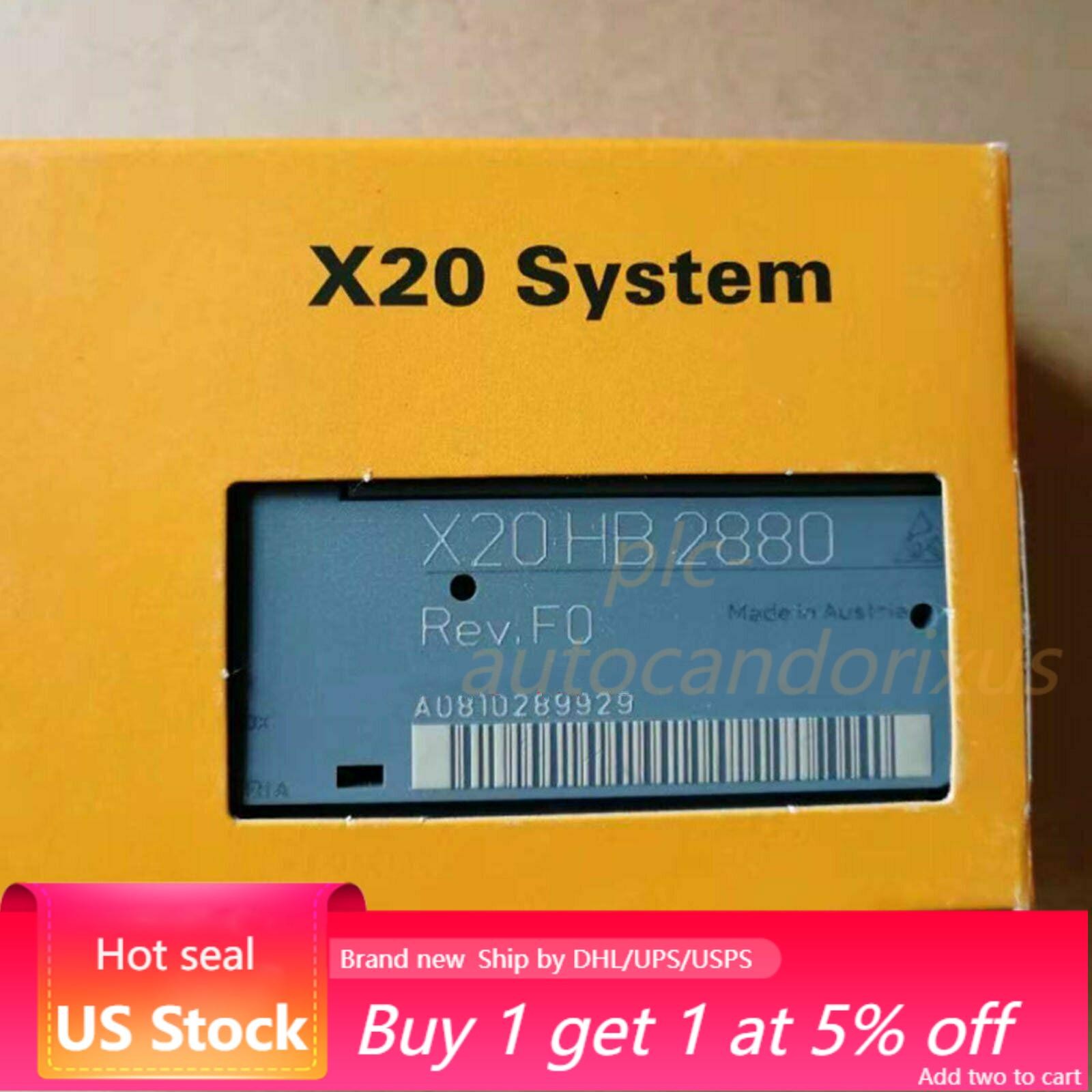 B&R X20HB2880 Brand DHL Express shipping NEW