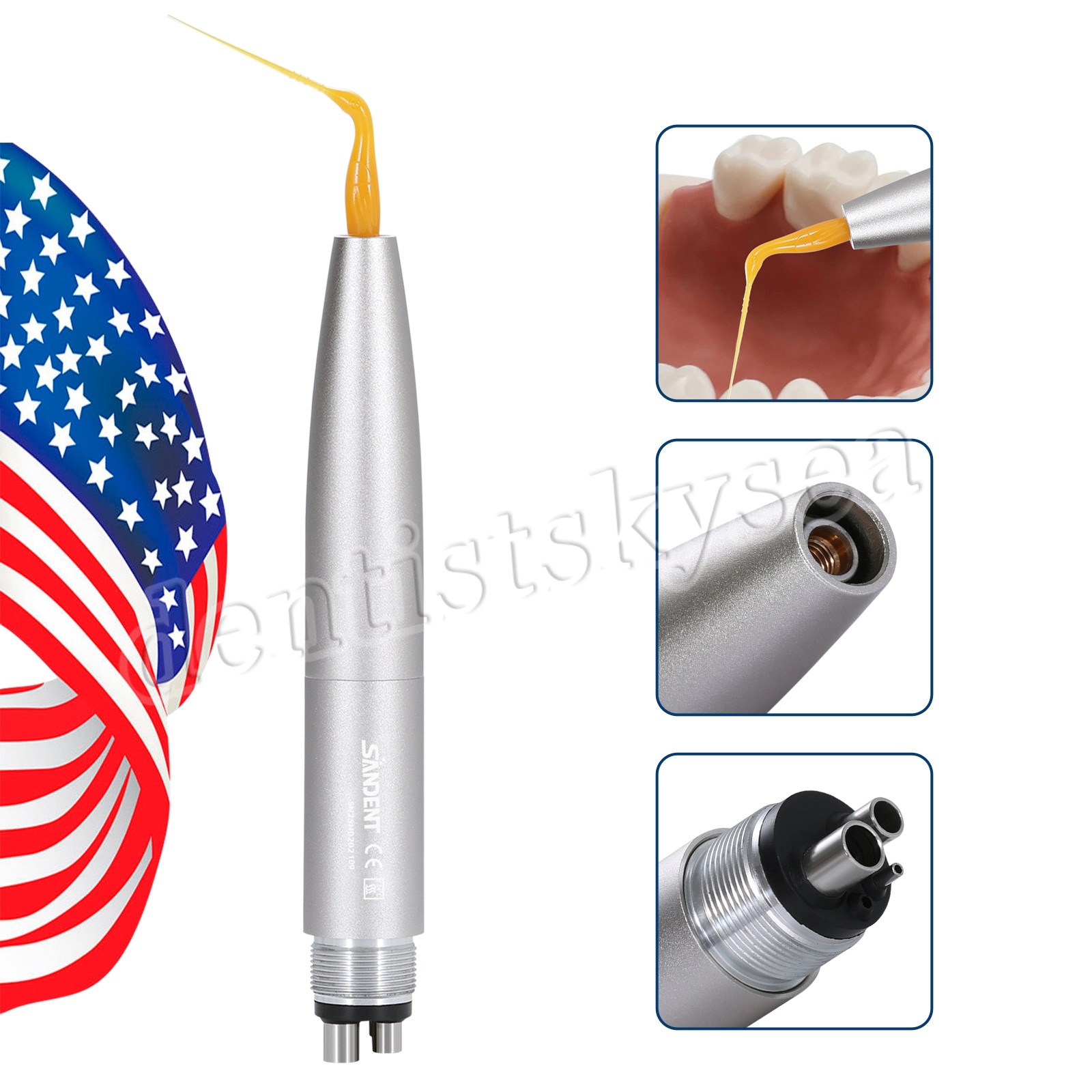 Dental Endo Irrigation Tip Irrigator VDW EDDY KaV NSK Air Scaler Handpiece Tips