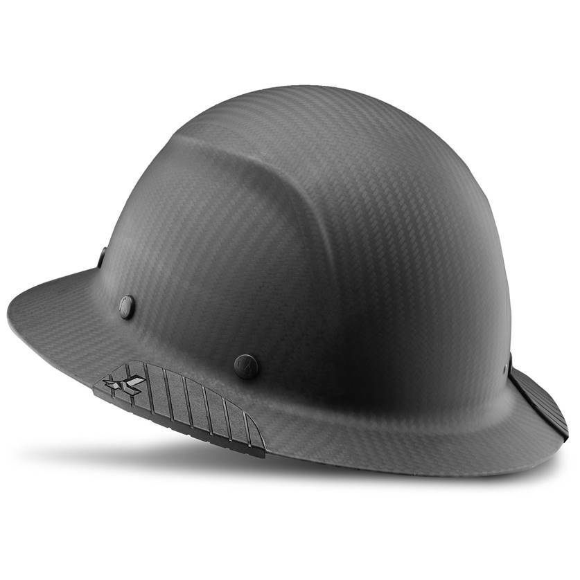 Lift Safety HDFM-17KG Dax Carbon Fiber Composite Hard Hat- Matte Black