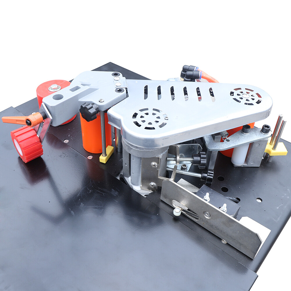 Woodworking Edge Bander Machine Self Cutting Double Gluing Edge Banding Machine