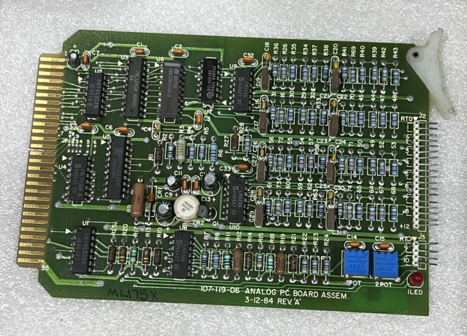 🔥Conair 107-119-06 Analog Board 3-12-84 REV. A, Used Free Shipping 🇺🇸