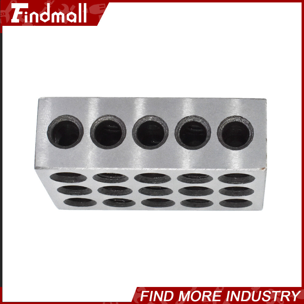 5 MATCHED PAIRS ULTRA PRECISION 1-2-3 BLOCKS 23 HOLES .0001″ MACHINIST 123