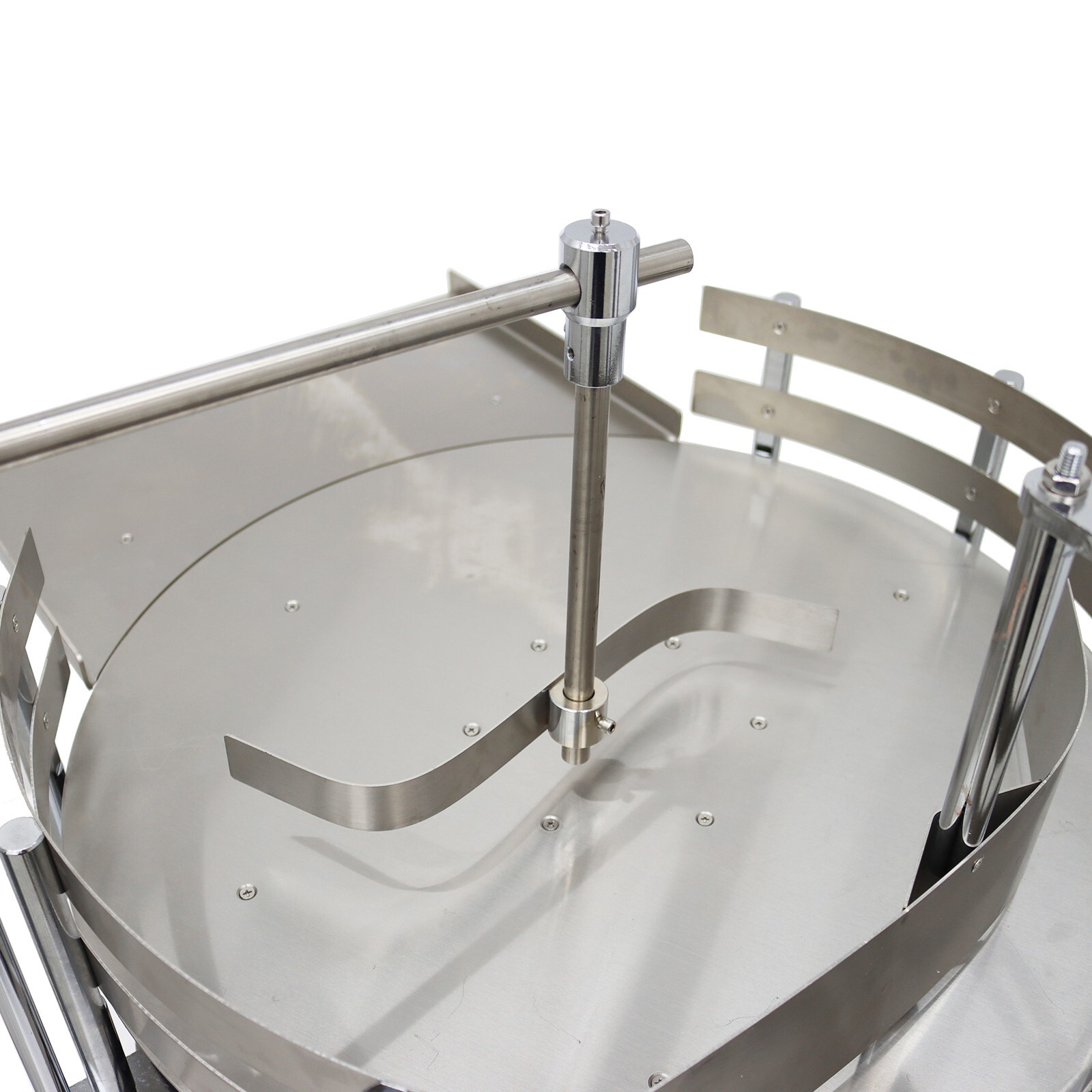 23.6″ Automatic Bottle Accumulation Table Bottle Unscrambler Collecting Machine
