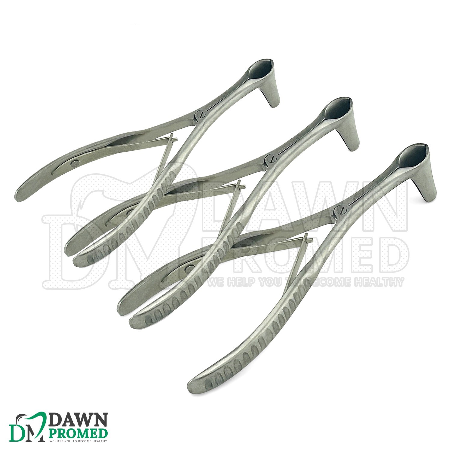 Vienna Nasal Speculum 3 Pcs Set (S/M/L) 5.75″ Long Diagnostic ENT Instruments