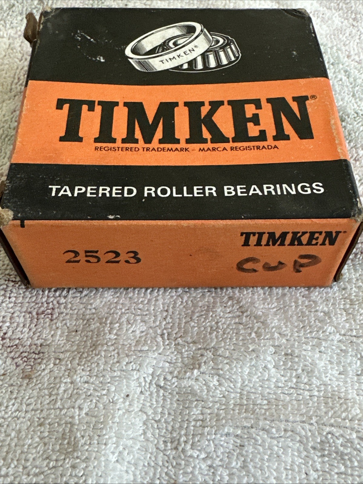 Timken 2523 Taper Roller Bearing Cup NOS New OLd Stock New in box