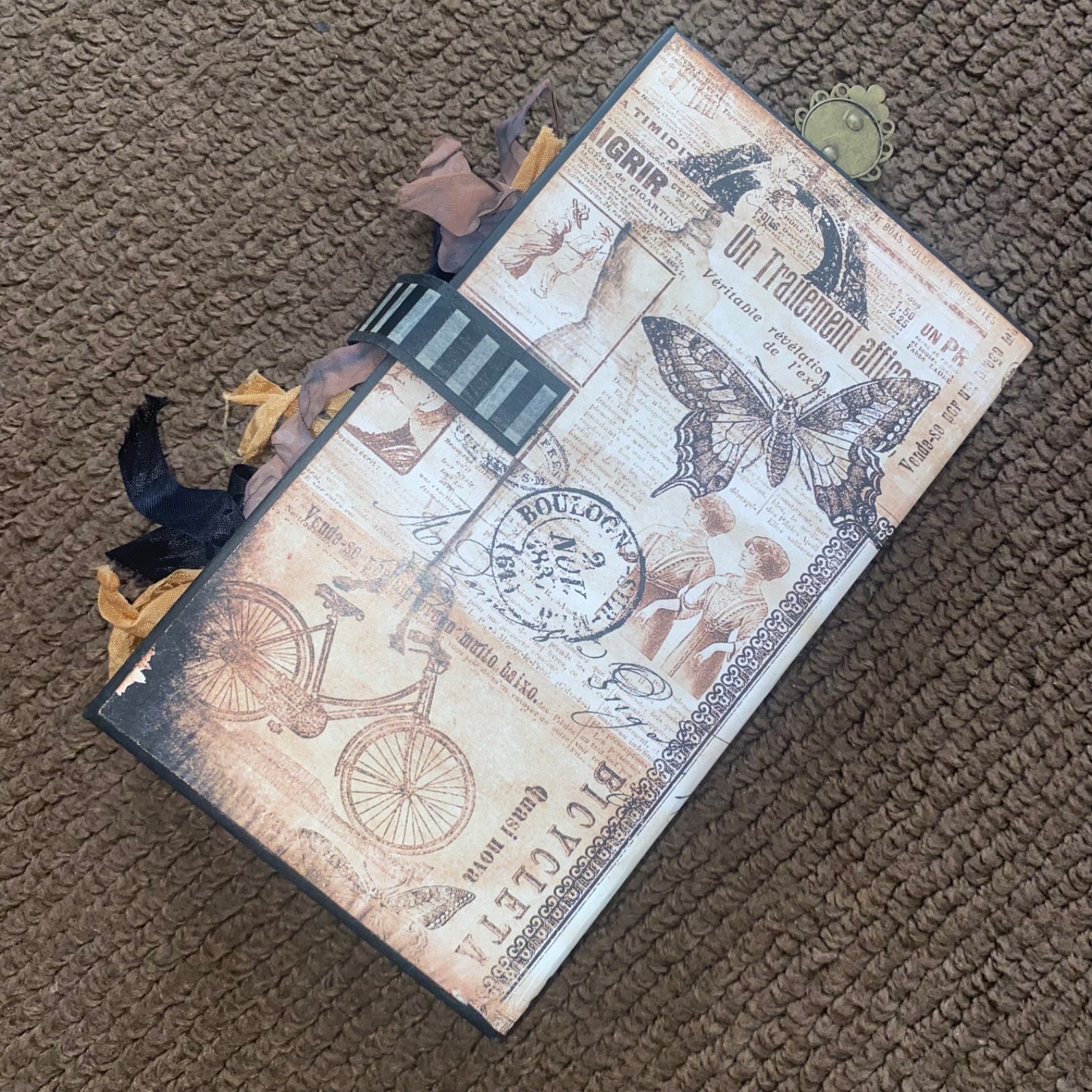 NEW Paris themed junk journal