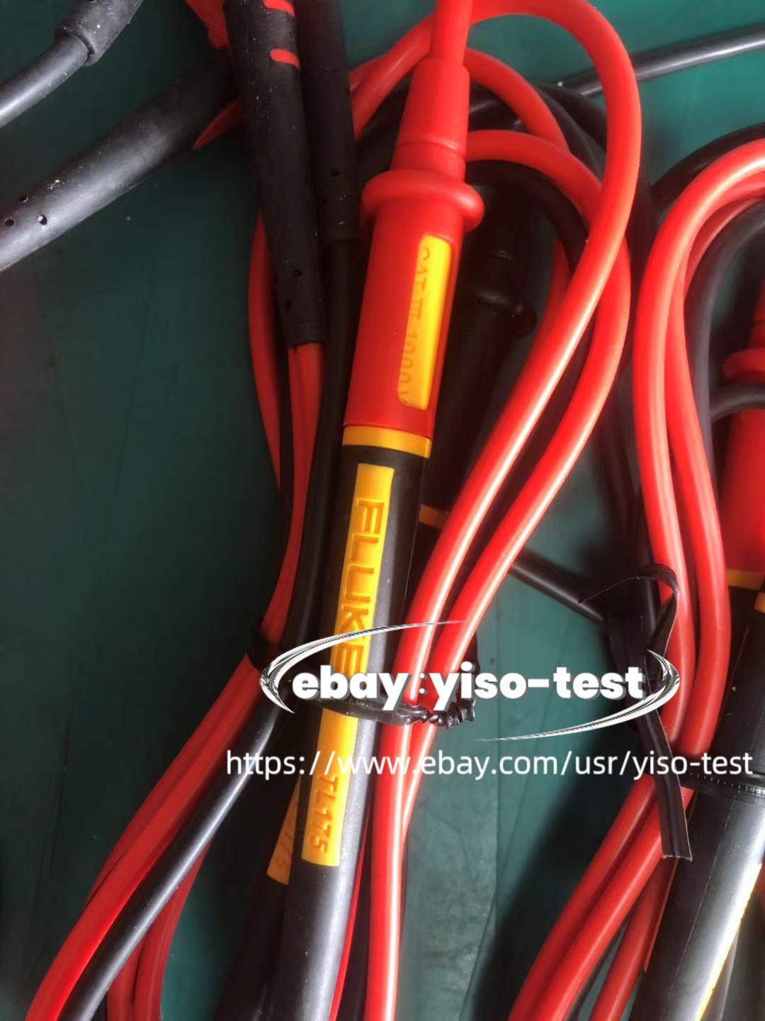 1PCS Fluke TL175 TwistGuard Unique Multimeter & Clampmeter Test Lead Set /#$