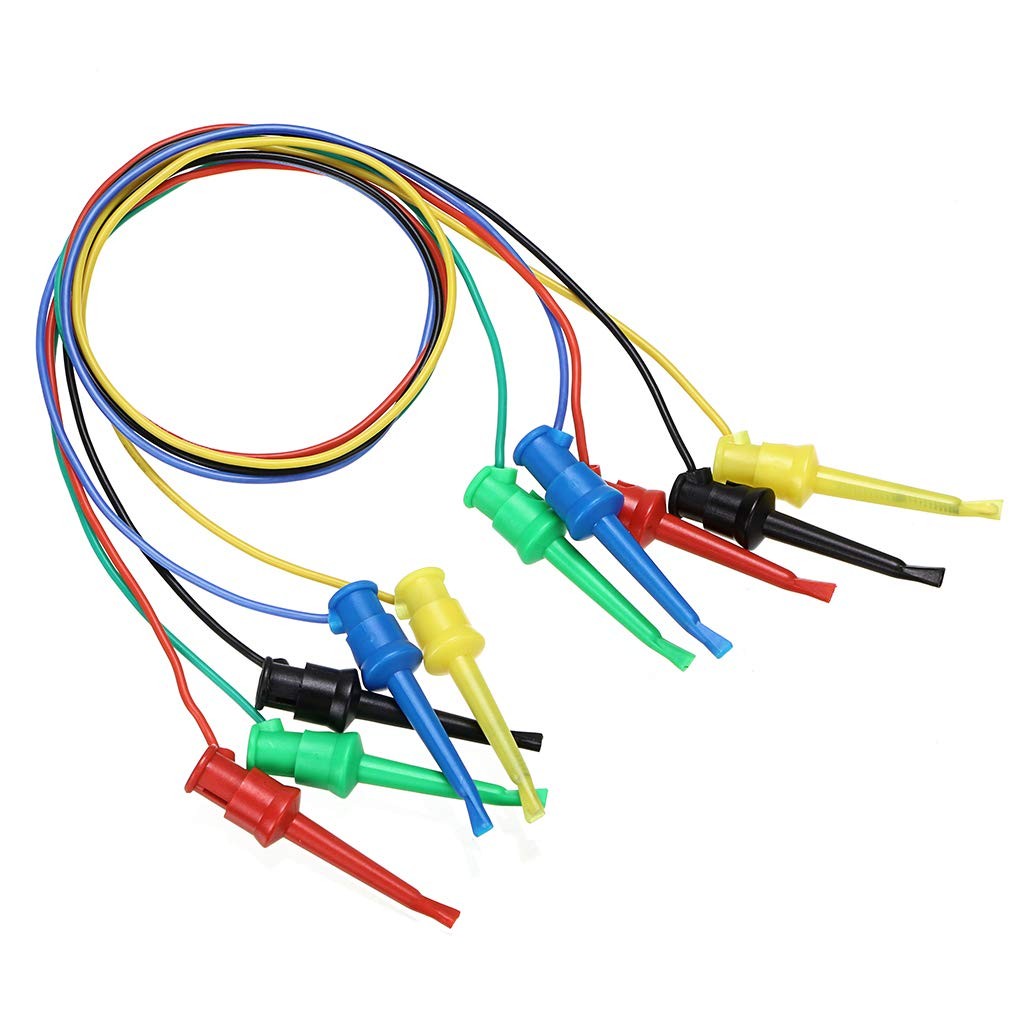 Dual Lead Multimeter Test Leads 5 Pcs Color Test Leads Electrical Test Hook